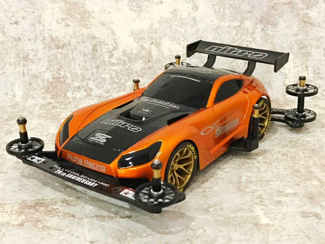 【ミニ四駆】ジルボルフ　完成車 タミヤ ミニ四駆 ジルボルフ完成品 - メルカリ