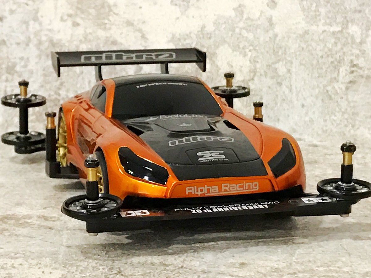 コンデレ】ユメコロさんのジルボルフ。ツヤッツヤです✨✨✨ミニ四駆