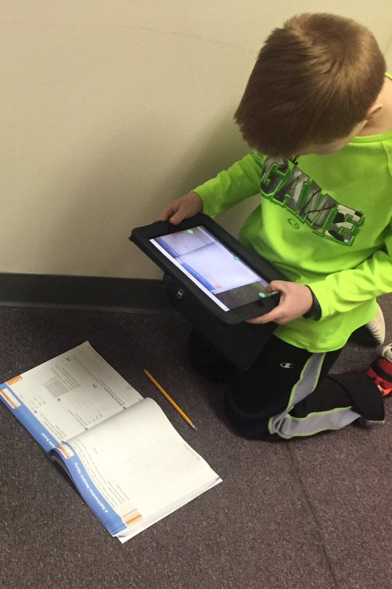 KaraJPaulson's tweet photo. Using @Seesaw to #explainourthinking in math! #process #proveit #teachme #stepbystep #johnstonlearns #SeesawChat https://t.co/wbFLLOE77N