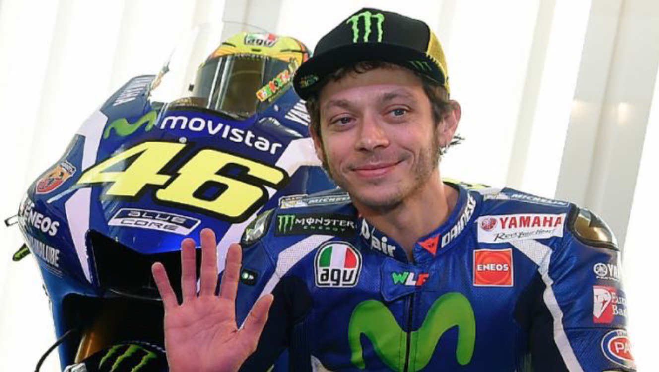  happy birthday Valentino Rossi, he is 38 years of age today. Good luck always... 