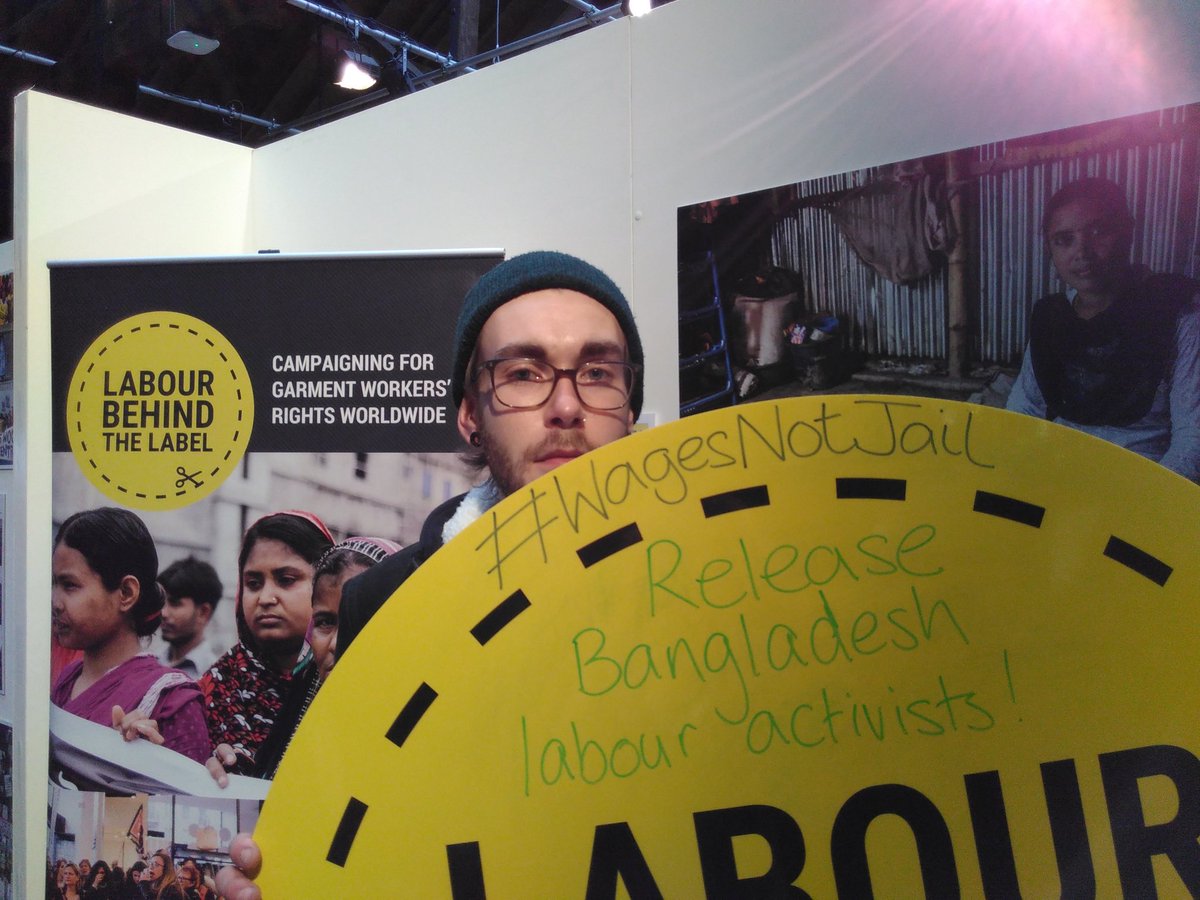 Join us today 12.30 Bangladesh High Commission London, to demand an end to the crackdown on workers' rights #everydaycounts #wagesnotjail