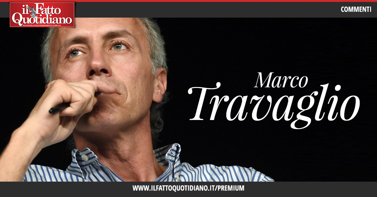 Marco travaglio il fatto quotidiano