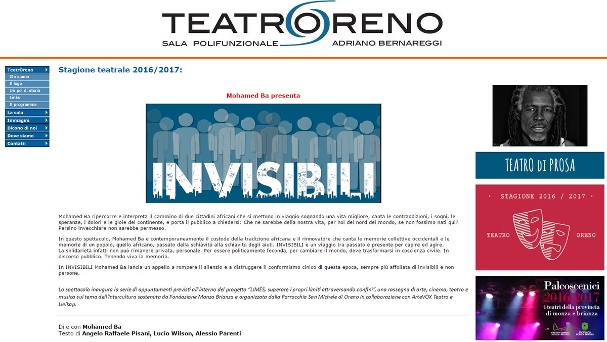 DistrettoMB's tweet image. #OpenTeatro raddoppia! Sabato 18/02 in offerta gli spettacoli a #Vimercate e #Bovisio. #Brianza #Teatro @ProvinciaMB
provincia.mb.it/cultura/cinema…
