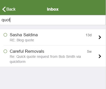 SpeakingEmail's tweet photo. New inbox now with search! https://t.co/VbC8FwuBiz