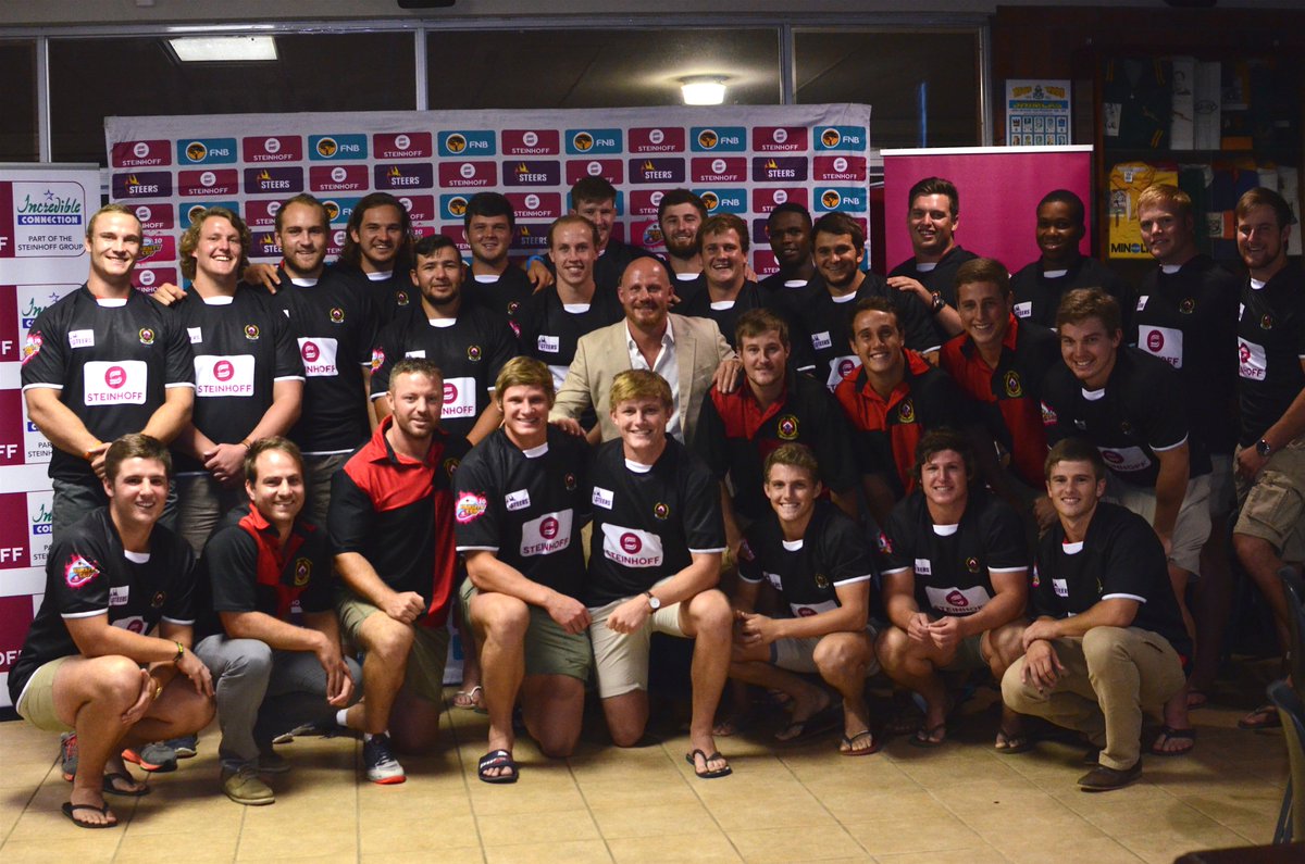 Your 2017 defending Steinhoff Koshuis Rugby champions – Steinhoff Vishuis! #SteinhoffRugby #VarsityCup10