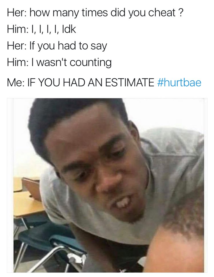 TheElectrikLion's tweet photo. These #Hurtbae memes are killing me. https://t.co/rLDhBjjlBA