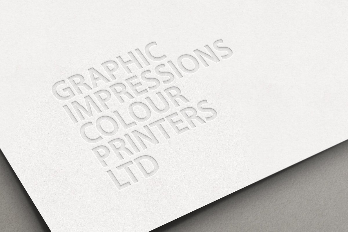 giprinting's tweet photo. - Embossing -
Embossing will enhance any product or logo and can be carried out on unprinted sheets, printed sheets, or foiled sheets. https://t.co/1w2VEh5JG0
