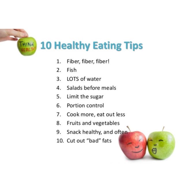paleodietmaster's tweet image. Check out these 10 Healthy Eating Tips!

Retweet if you like them!

#cleaneating #HealthyEating #weightloss #healthy