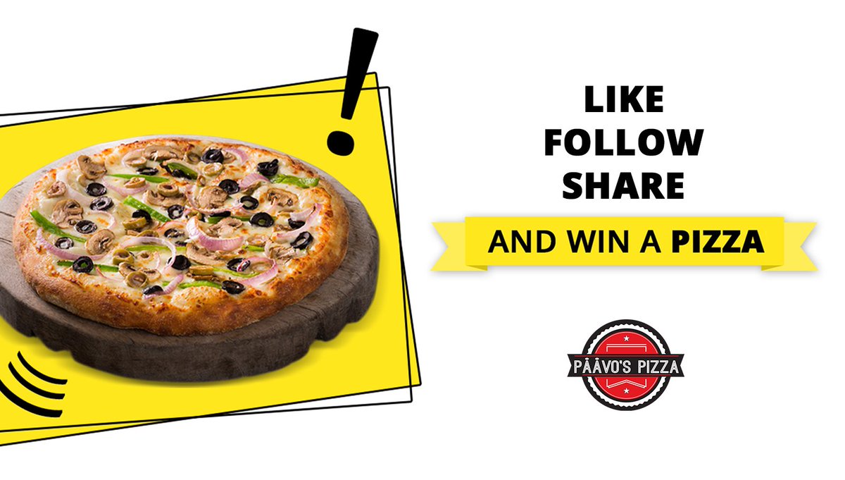 PaavosUAE's tweet image. **FREE PIZZA 🍕 ALERT**
Follow us and retweet this to get a chance to win👍
#Paavolicious #PaavosUAE #MyDubai #UAE