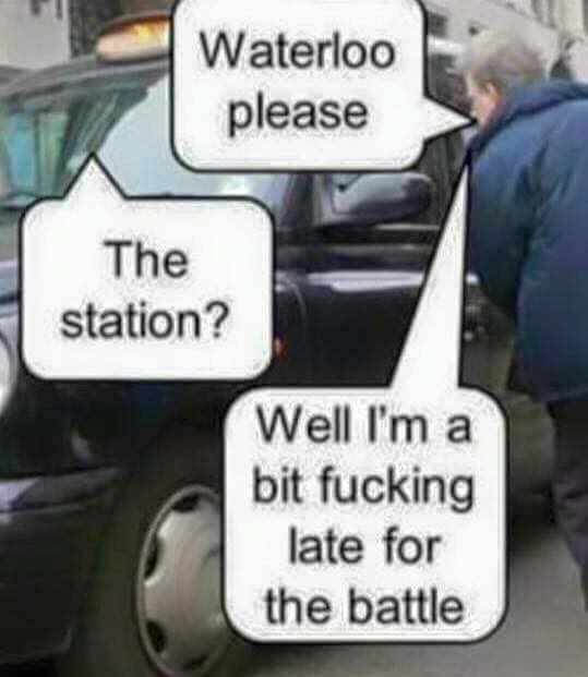 BoorerJohn's tweet photo. #oldblokesrule #theoldbloke #old #waterloo #station #battle #history #England #London #taxi #cab #uber https://t.co/730fy7Rw3Q