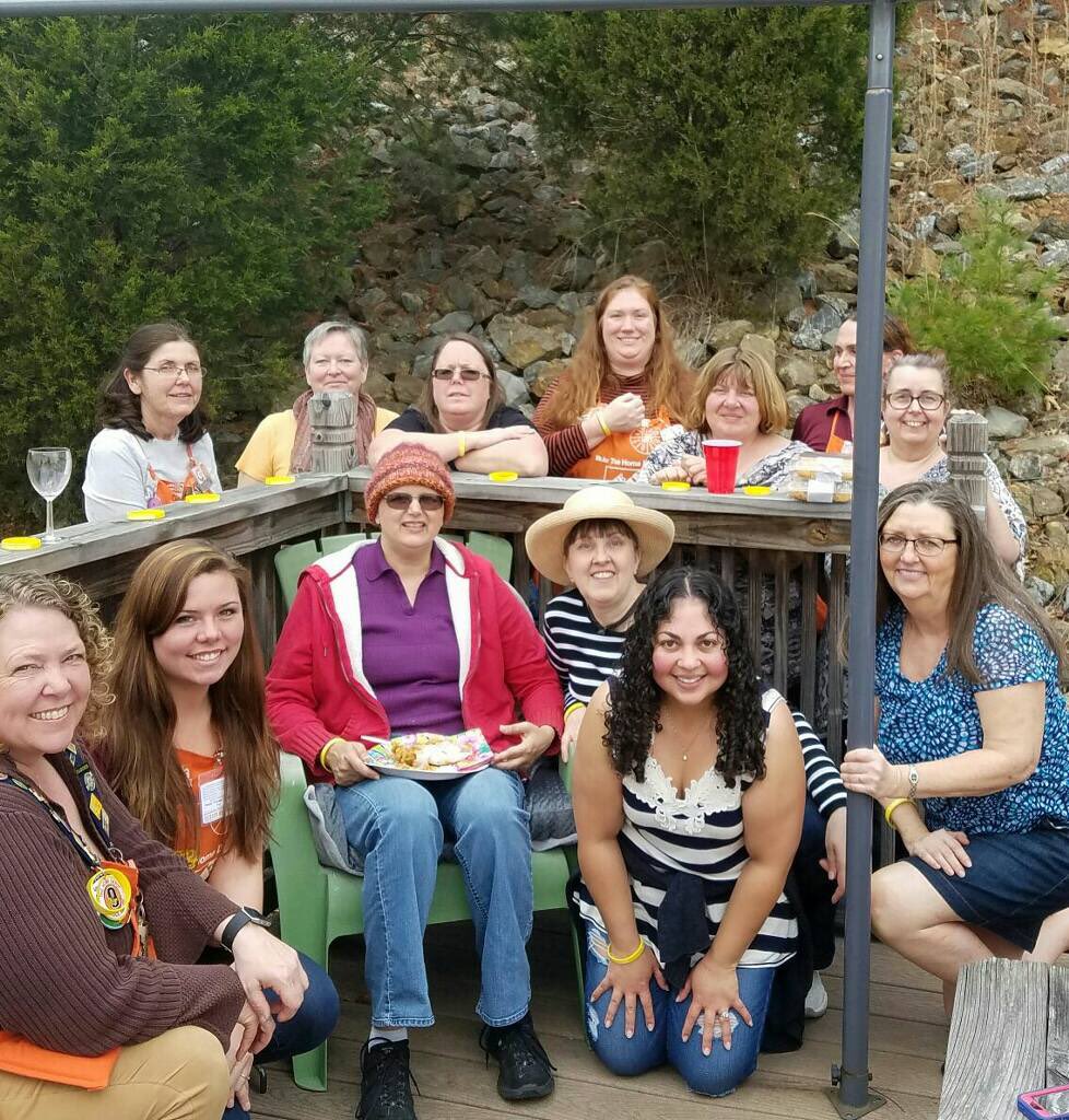 Early celebration with our dear cashier Virginia! We wish you continued strength and hope through your fight. You are amazing #teamvirginia