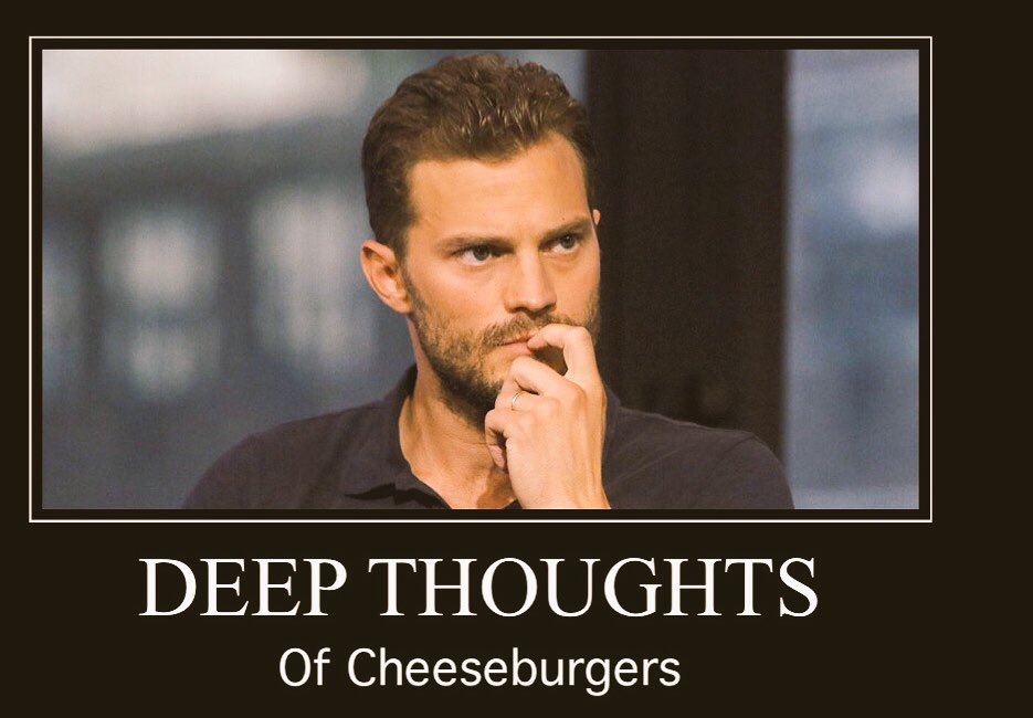 memesofjamie's tweet photo. Must have a cheeseburger tribute to the burger lover of all burger lovers🍔❤#dontforgetthefries #JamieDornan https://t.co/kNcajJHuaF