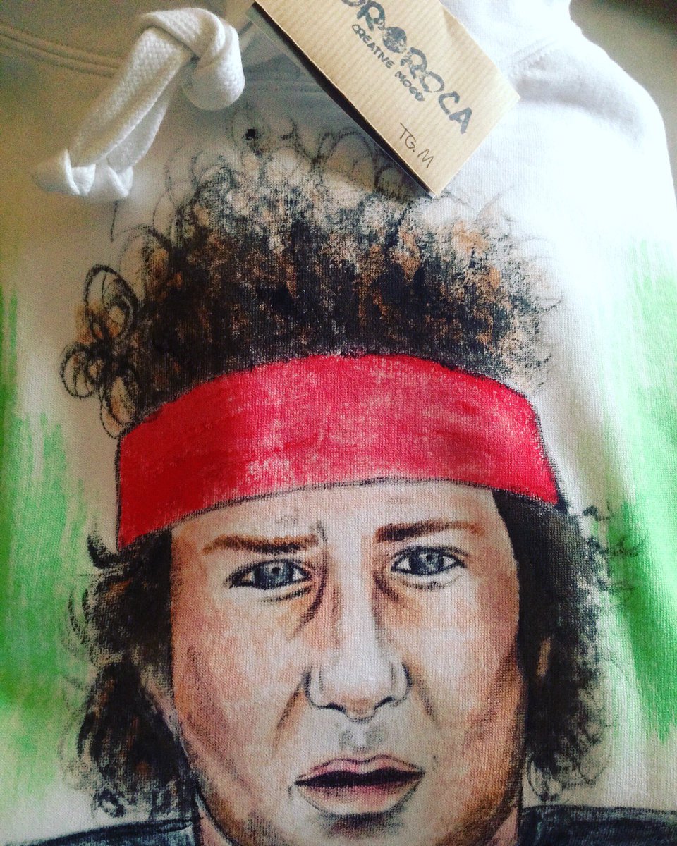 PororocaItaly's tweet photo. Happy birthday #johnmcenroe !🎉
Felpe dipinte a mano, disponibili da #bartoni a #Roma !
#handmade #handpainted #tennis #madeinitaly https://t.co/oHDObXSklf