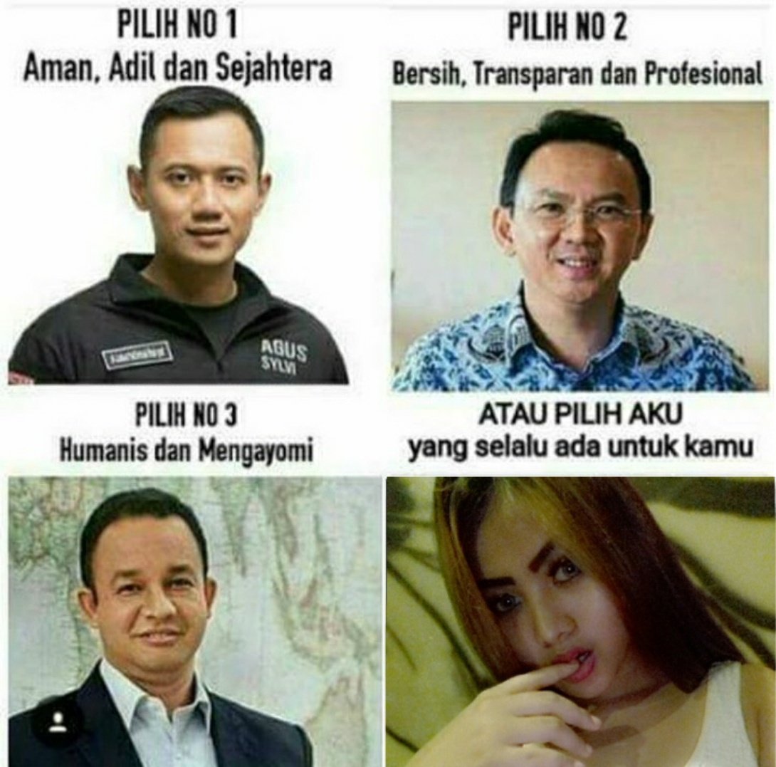 Pilih mana? 😆😂