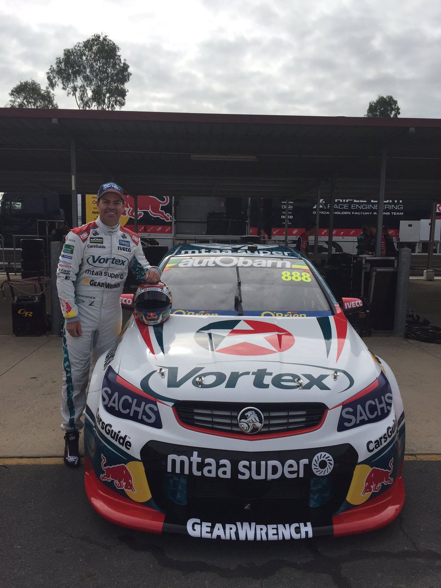 craiglowndes888's tweet image. Great to get the shake down done on the new car without any problems now to SMP next Tuesday for our first proper test day. 👍😄