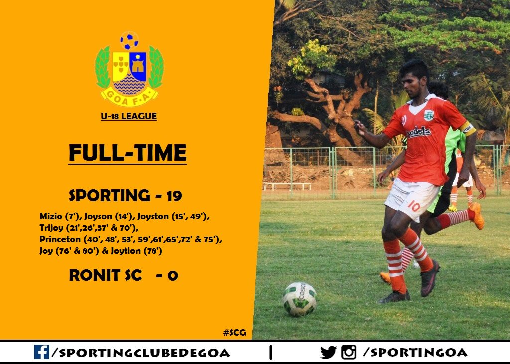 SportingClube de Goa tweet media