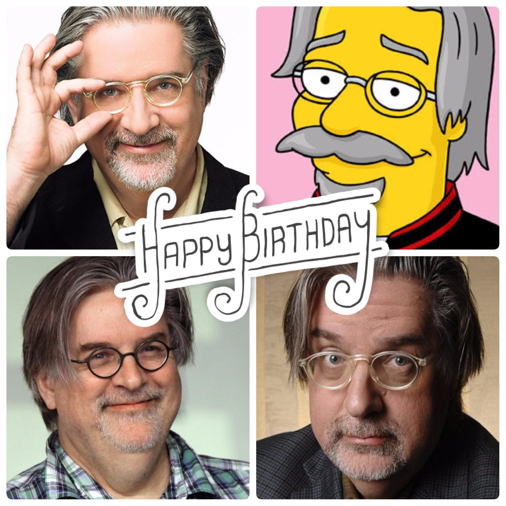 Happy Birthday, Matt Groening!! 
Where would we be without 