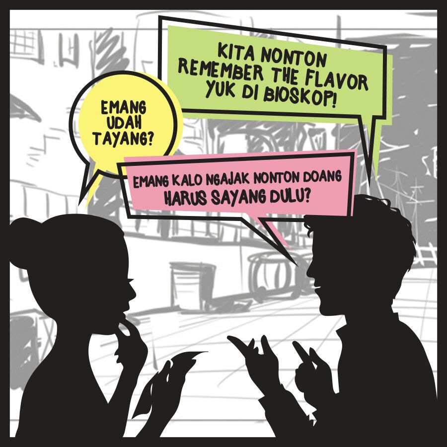 Pengen ngajak gebetan nonton Remember The Flavor?