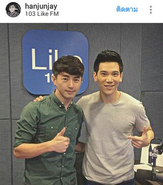 py_wann's tweet photo. เป็นดีเจวันแรก ก็มีรับน้องสิคะ^^ #อาร์มกรกันต์ #หน้ากากระฆัง #themasksinger #djarm #103LikeFm #ดีเจหล่อบอกต่อด้วย https://t.co/OKKeQwK96z