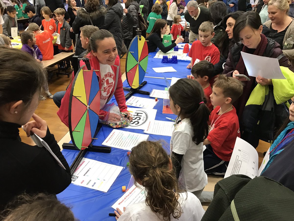 MrsRygiel's tweet photo. Comparing probabilities at our "Math...It's a SHORE thing" Family Math Night! #FranklinMath https://t.co/hUuO114hev