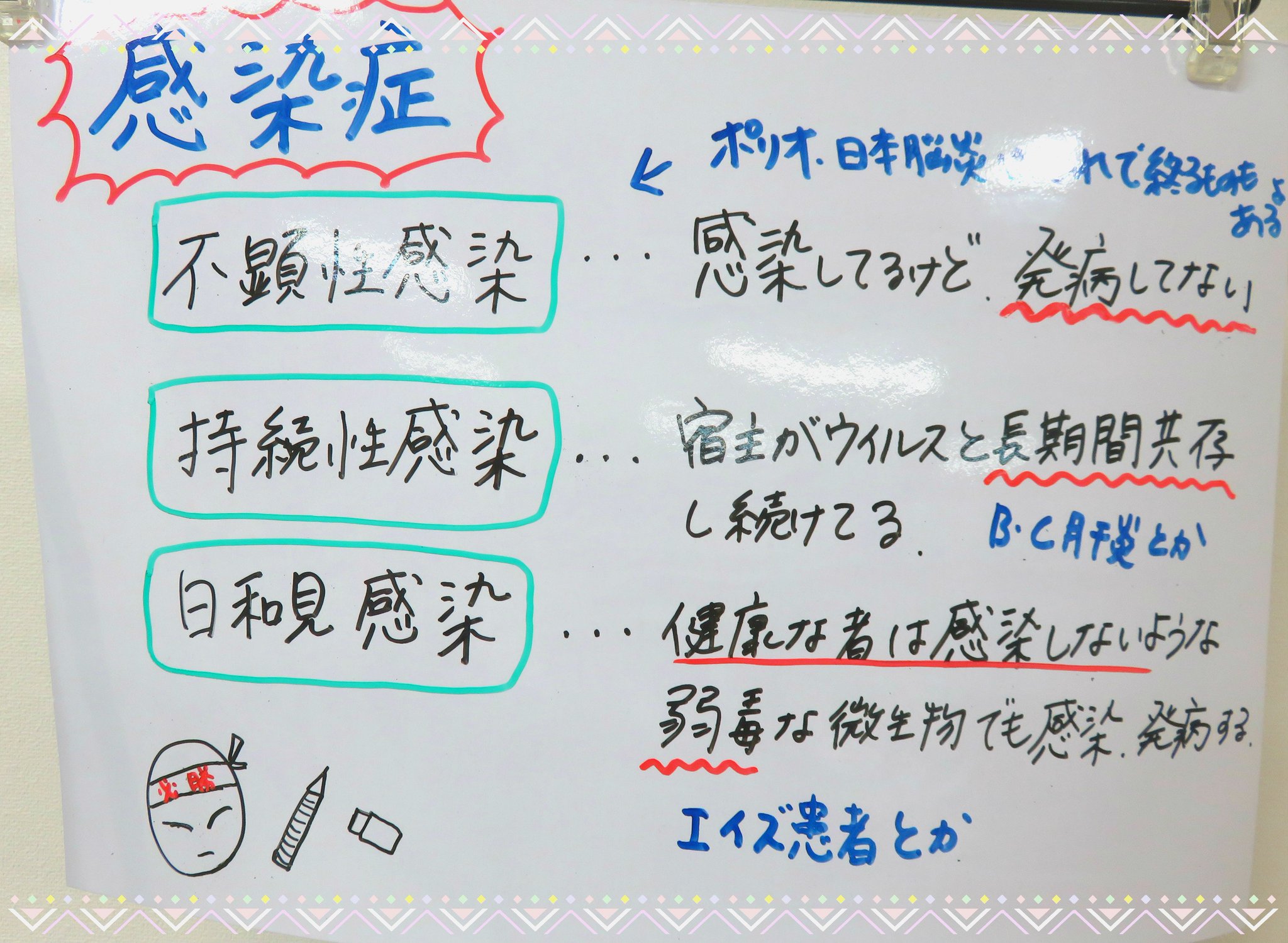 山形美容専門学校 山美塾 第28回目 感染症 特に日和見感染 ひよりみかんせん 覚えてほしい所ですね 山美塾 国家試験 感染症 衛生管理 山形美容専門学校 山美塾 第28回目 感染症 特に日和見感染 ひよりみかんせん 覚えてほしい所ですね 山美塾 国家試験 感染症 衛生管理