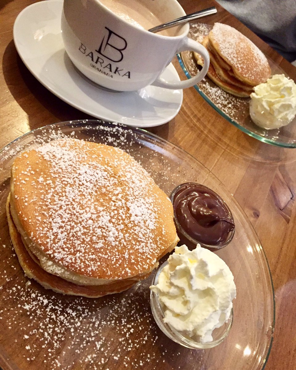 ModoFocaON's tweet photo. Si visitas #Granada no dudes en desayunar, merendar o lo que sea pero en @Cafe_Baraka_GND ! 100% recomendable!👌🏼☕️🥞 #breakfast #foodporn https://t.co/2ssovYI8Xx