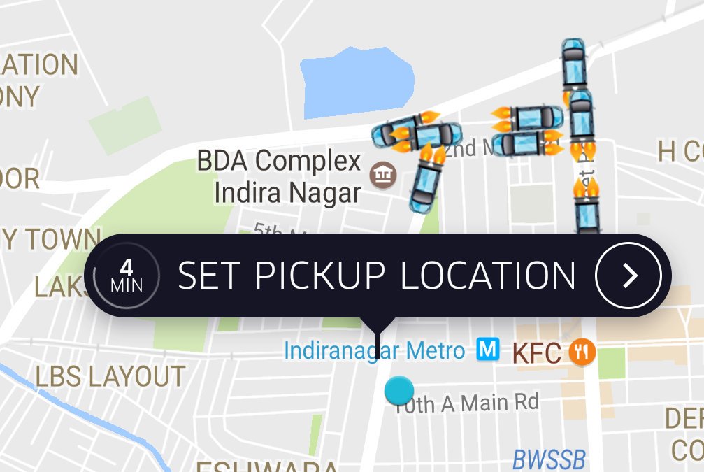 amitranjan's tweet image. Uber car icons are the new Google Doodle! -&amp;gt; &quot;Super cute #uber car icons celebrating #IsroMadeHistory&quot; via @tyags6 #icons #celebrate #uber