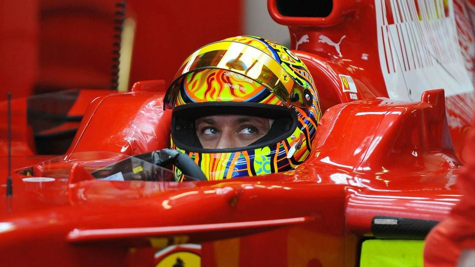 Happy Birthday Valentino Rossi!    (Ferrari F2004/F2005/F2008)  