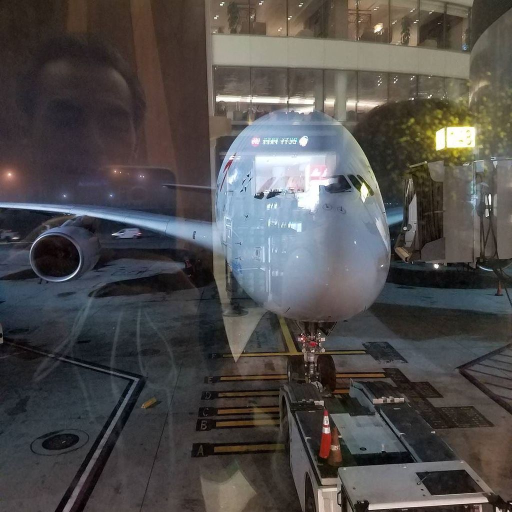 RandomTroy's tweet photo. Home for the next 14 hours. #airbus388 https://t.co/vRkAntzoO5 https://t.co/8NeoXNGPI6