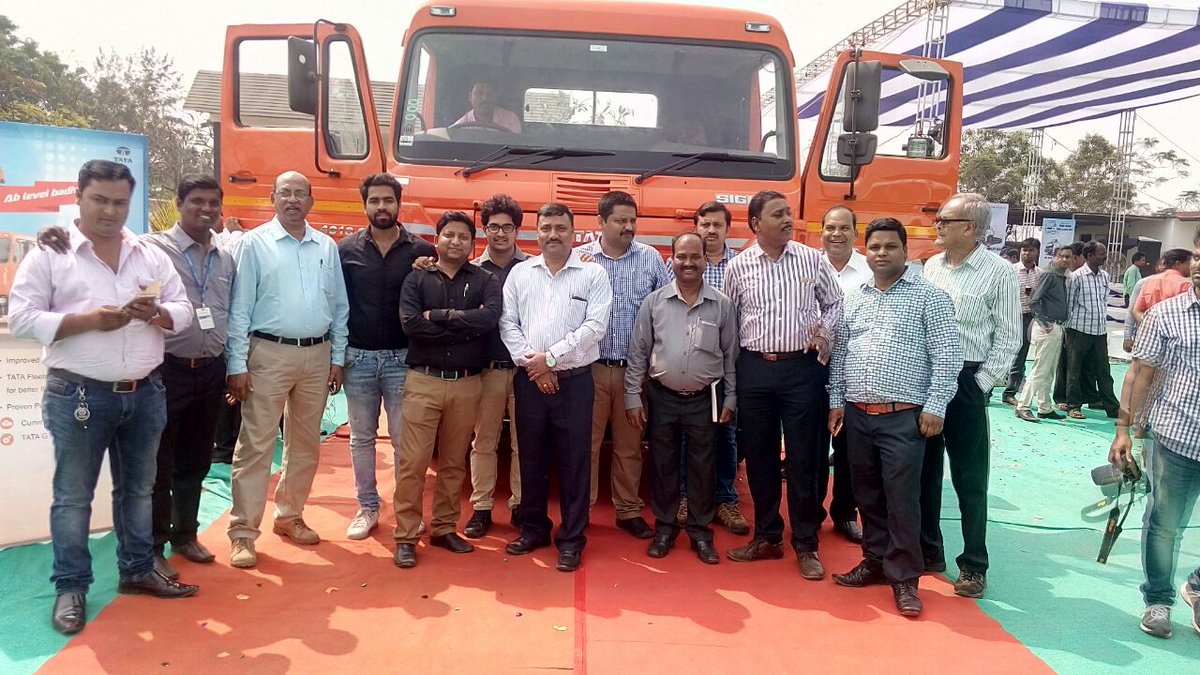 SaiSudhaMotor's tweet photo. @TataMotors Launching sigma at paradeep, jagatsinghpur, 
successfully done by @SaiSudhaMotor https://t.co/eywVpVrzZx
