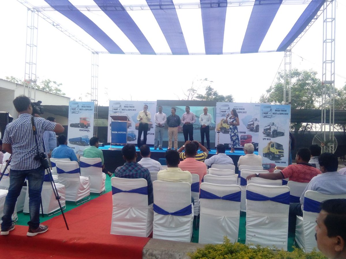 SaiSudhaMotor's tweet photo. @TataMotors Launching sigma at paradeep, jagatsinghpur, 
successfully done by @SaiSudhaMotor https://t.co/eywVpVrzZx