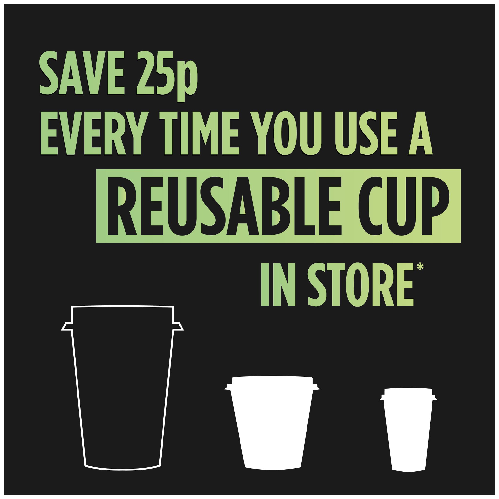 Costa Coffee on Twitter "It pays to bring your reusable cup in store
