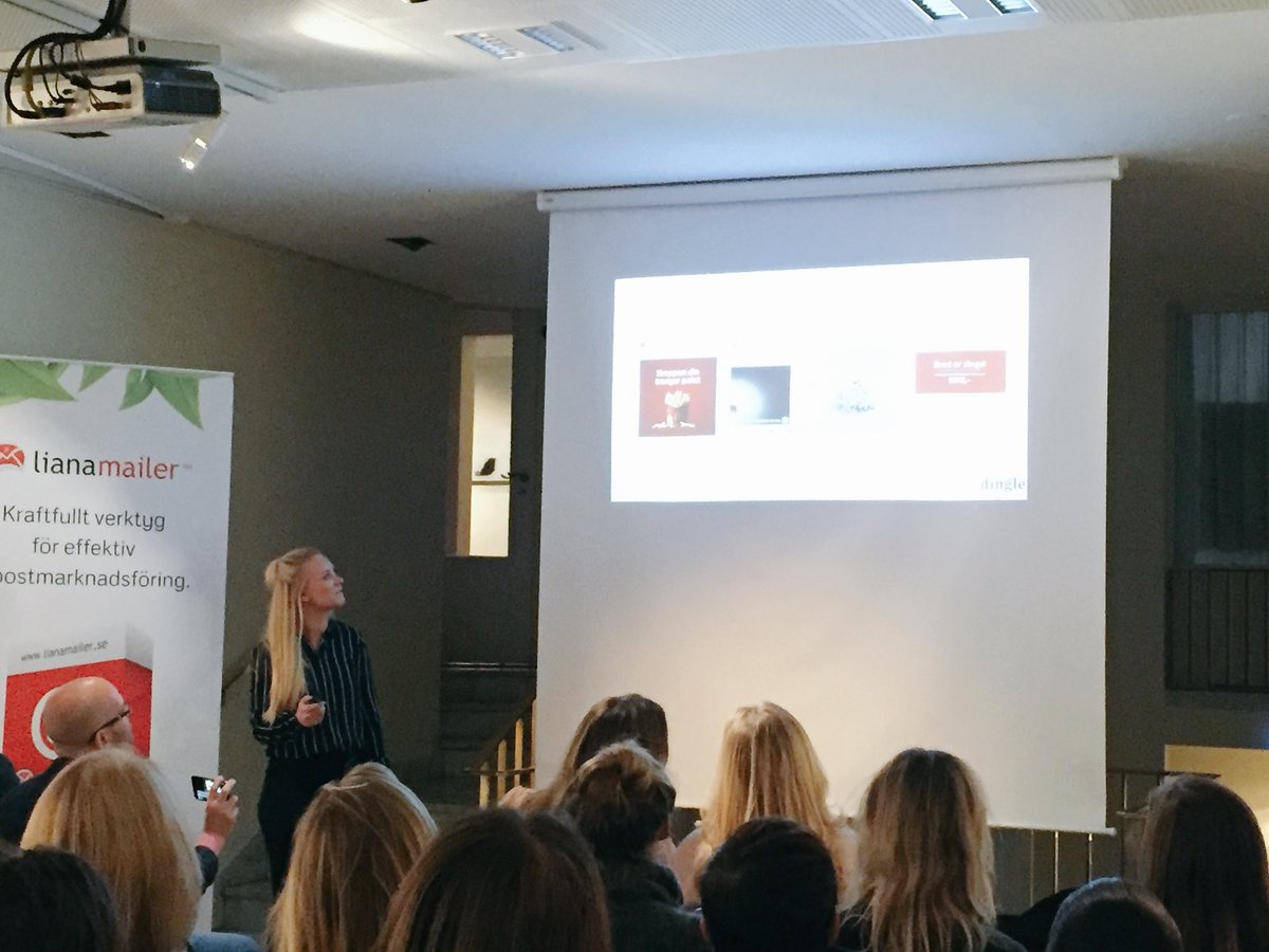 dinglesweden's tweet photo. Our own Lisa is speaking about common misconceptions in social media 💎✨ #lianaevents https://t.co/AQMqqCXLkN