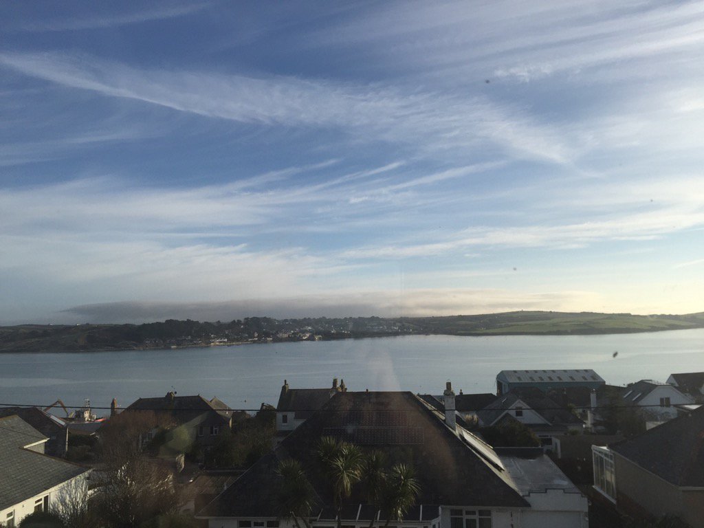 titchlynn's tweet photo. @padstowHouse sad to be leaving Padstow House and these wonderful winter Estuary views from our room. https://t.co/hLp5uVZejN