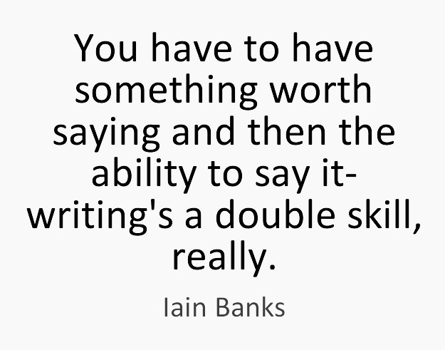 Happy birthday to Iain Banks, born in 1954  