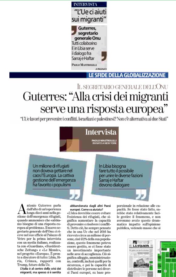 europeforall's tweet photo. @LaStampa "Alle crisi dei migranti serve una risposta europea" #scenario #RomaUE2017 https://t.co/PEp7skUHlA