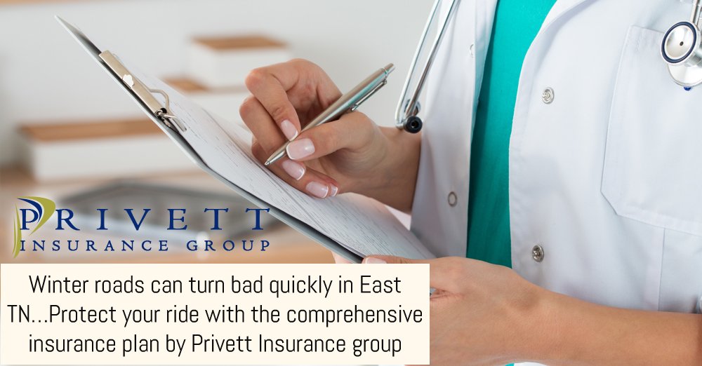 PrivettInsgrp's tweet photo. Winter roads can turn bad quickly in East TN…Protect your ride with the comprehensive insurance plan by Privett Insurance group. https://t.co/73Szpv4eQN