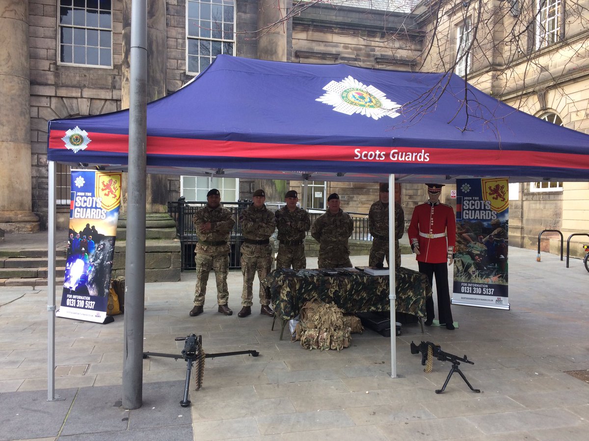 Come down and see Scots Guards RST in Lancaster city centre #armyjobs