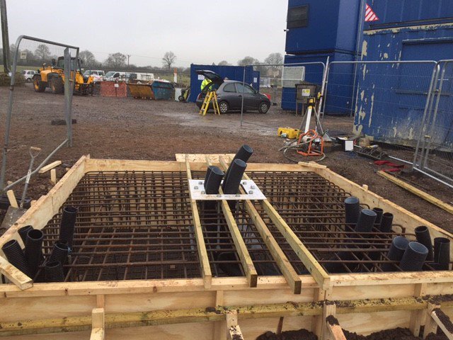 5G_CivilEng's tweet image. We LOVE receiving pics like this from site! Nice work here from our lads at Jensons Timber Yard in Bristol 👍🏼Carl,Ant,Lee&amp;amp;Craig #DreamTeam🙌🏼