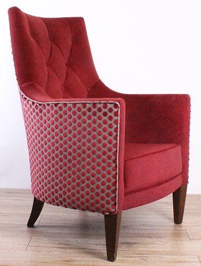 HSIHotel's tweet photo. Reupholstery in dual fabrics adds impact and style.  Here's one we just completed for a famous London hotel. #furniture #interiordesign https://t.co/mKGHFiqCmq