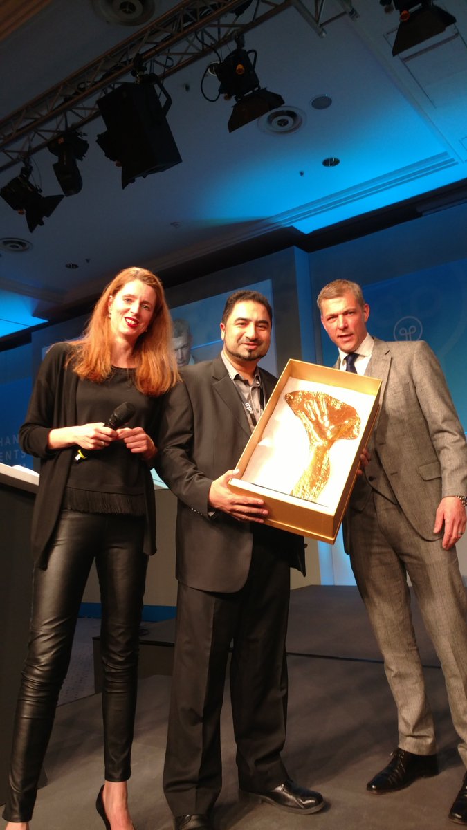 Firoz_Patel_'s tweet photo. We're Honored To Receive This Year's #MPE2017 Award For 'Best Online Payment Method' @payzaofficial #mpeecosystem https://t.co/0h6sitbzgR