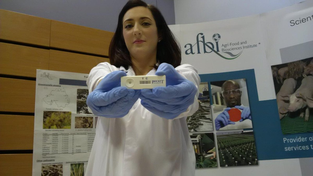 The <a href="/AFBI_NI/">AFBI</a> botanical investigations continue <a href="/niscifest/">NI Science Festival</a> Roadshow in Dungannon! #NISF17