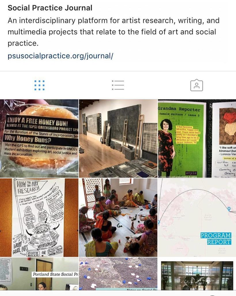 ASPpsu's tweet image. Lots of new posts from @socialpracticejournal 
An interdisciplinary platform for artist re… ift.tt/2ktOxff