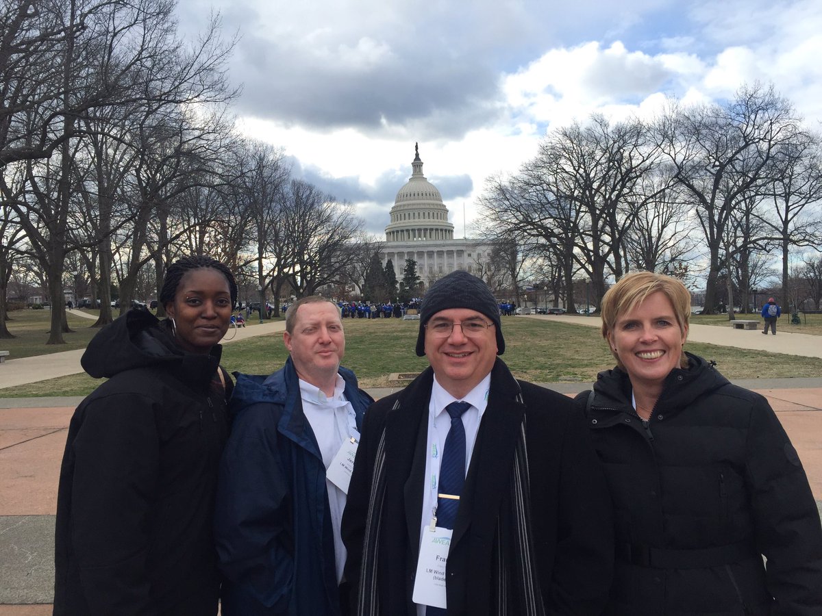 DorteKamper's tweet photo. LM Arkansas team ready to talk wind power #windonthehill #lmplaces https://t.co/A3Ov2wZFnh