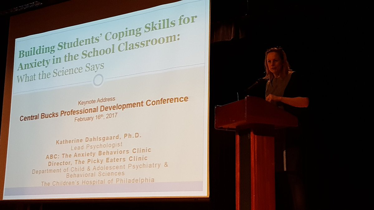 All Central Bucks teachers learning about classroom strategies for dealing with student anxiety. Thank you <a href="/kdahlsgaard/">Katherine K. Dahlsgaard, PhD, ABPP</a>  #cbsdpd