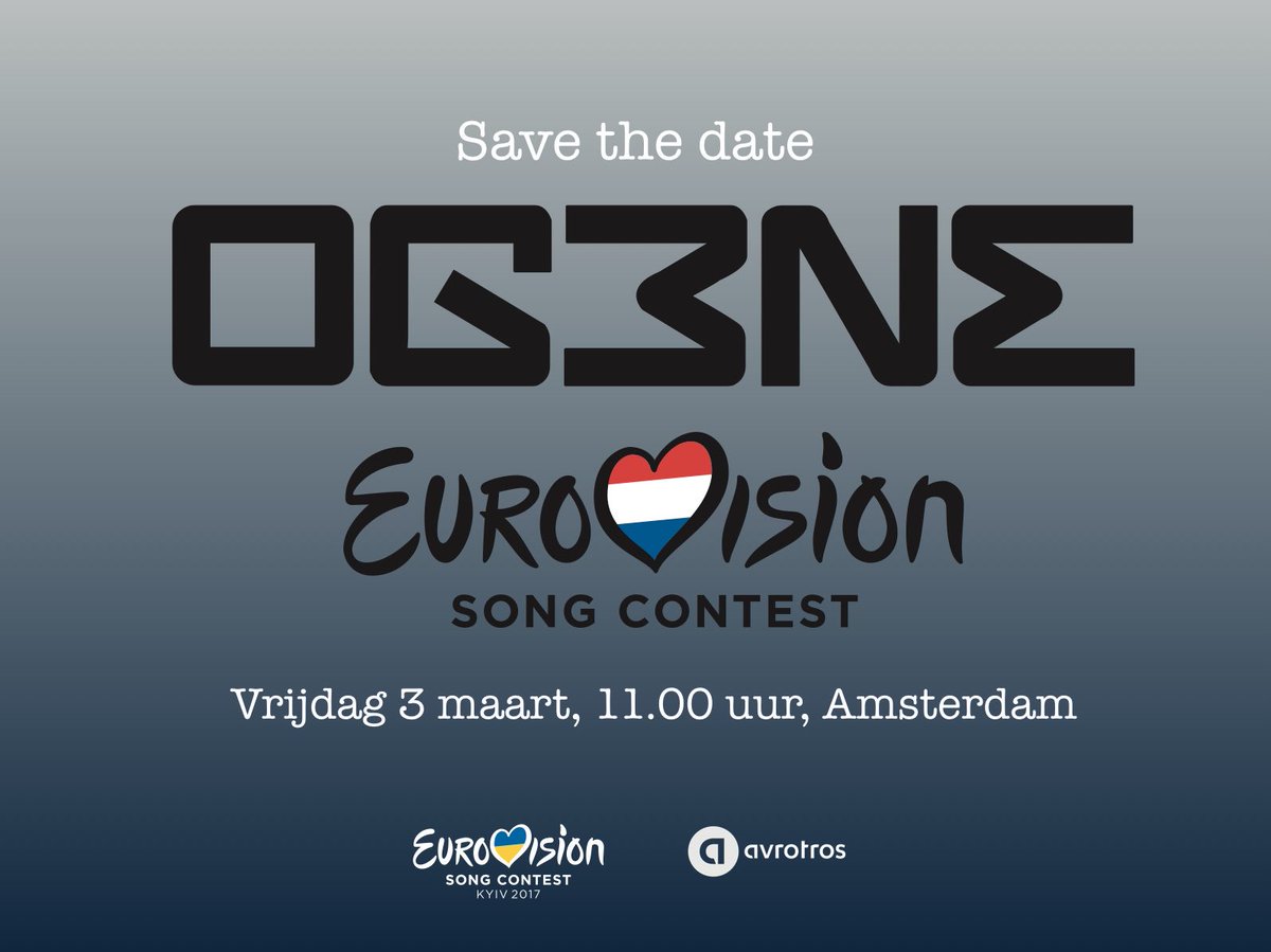 ESCinConcert's tweet photo. Dutch girl band @OG3NE will reveal their Eurovision entry on Friday, 3 March! #savethedate #eurovision #songfestival #og3ne https://t.co/gD6vGX8cqR