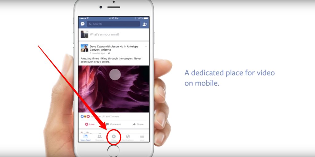 BusinessInsider's tweet photo. Facebook unveils new video experience $FB https://t.co/2vG0t41rwa https://t.co/4Zy6zt56hq