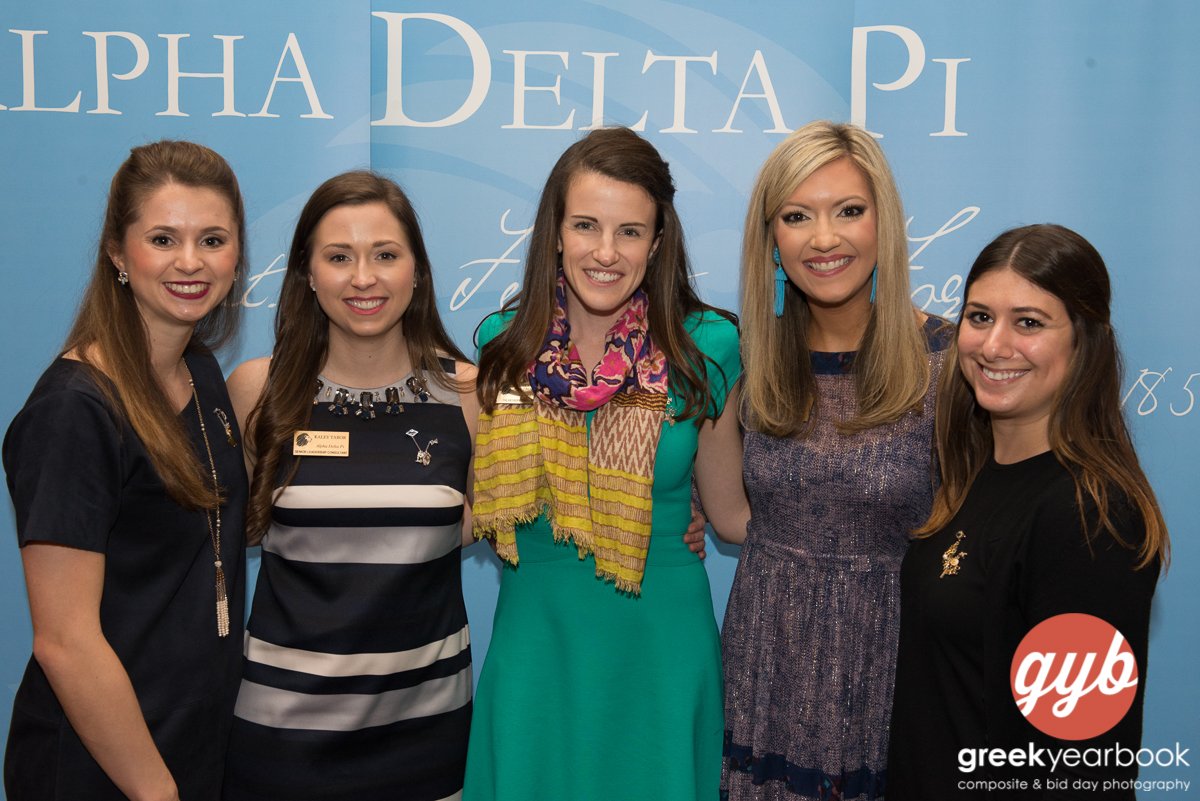 GreekYearbook's tweet photo. #LSUADPi Installation photos are on facebook! https://t.co/wV8qPhq6jC Tag your friends! @LSUADPi @AlphaDeltaPi #greekyearbook #ADPi #LSU https://t.co/C9xaYufdWU