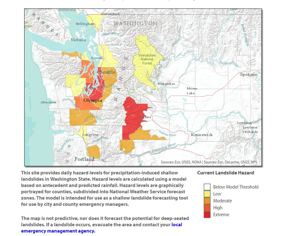 Department of Natural Resources Landslides