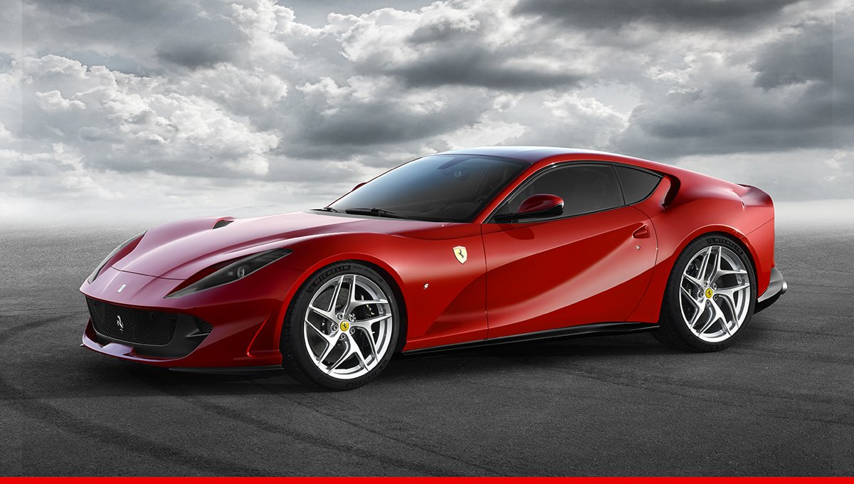 Here is the new #Ferrari 812 Superfast, the most powerful V12 Ferrari ever built.